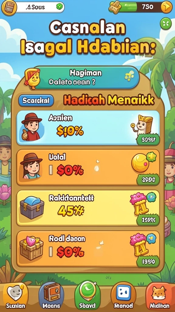 Tampilan antarmuka yang user-friendly.