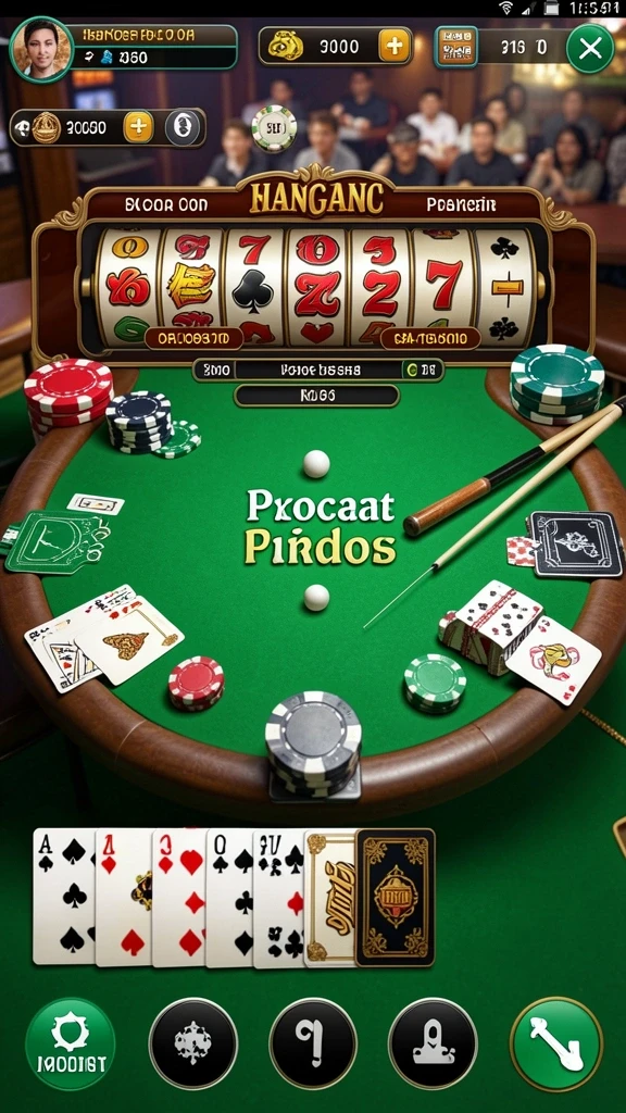 Screenshot saat pemain sedang berkompetisi di turnamen.