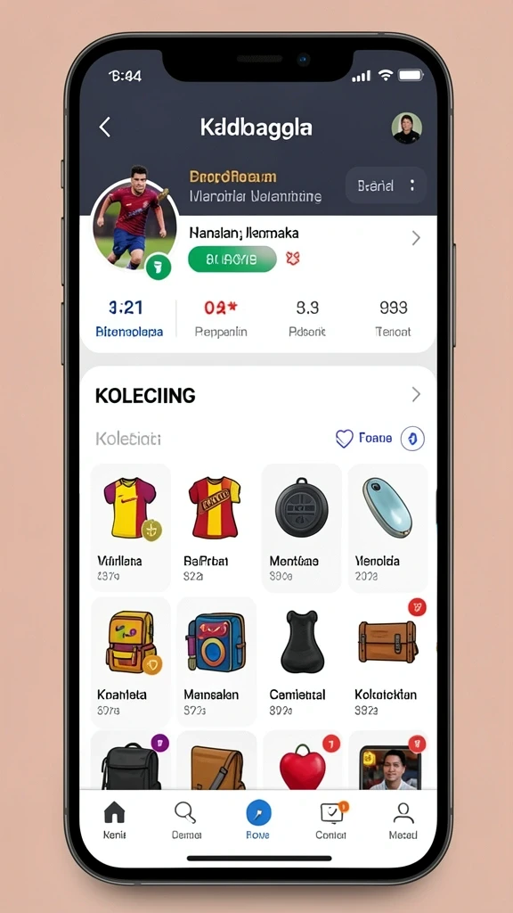 Tampilan antarmuka pengguna yang sederhana dan menarik.