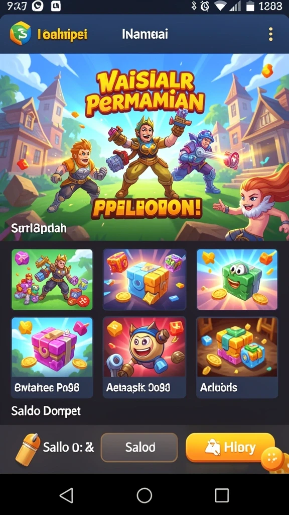 Screenshot menunjukkan leaderboard dengan peringkat pemain.