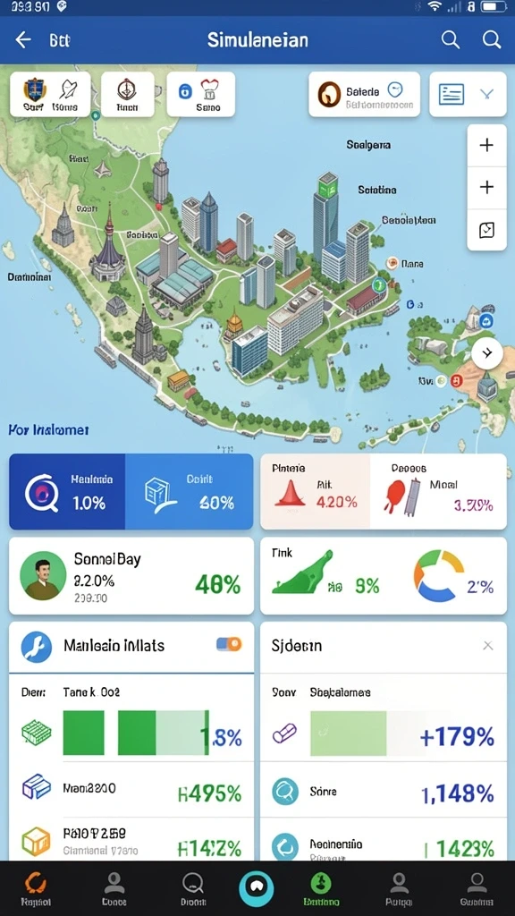Antarmuka aplikasi yang menarik dan mudah digunakan.