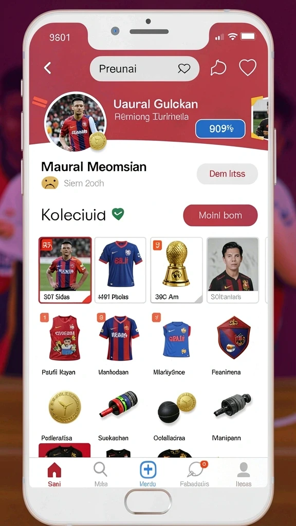 Tampilan antarmuka FC888 yang menarik dan interaktif.