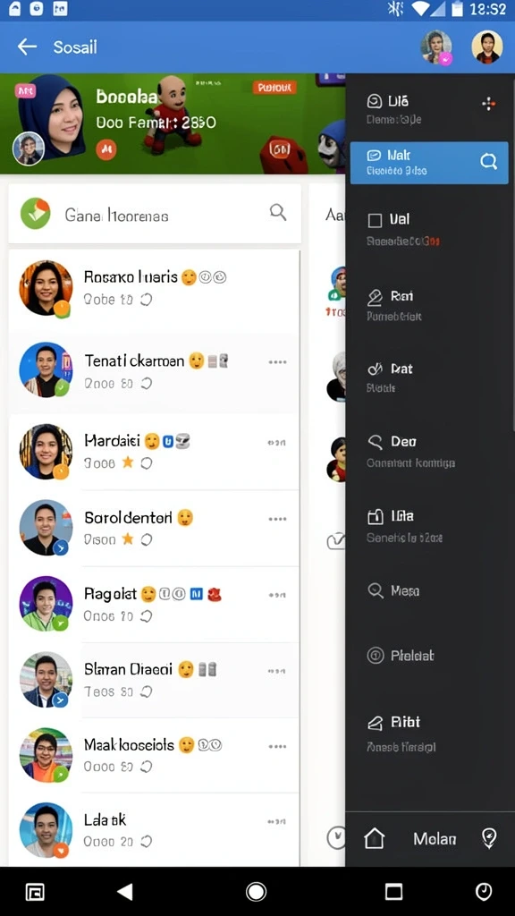 Beragam pilihan permainan yang seru dan menarik.