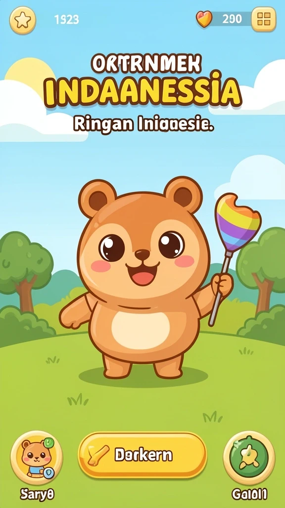 Tampilan antarmuka yang menarik dan intuitif.