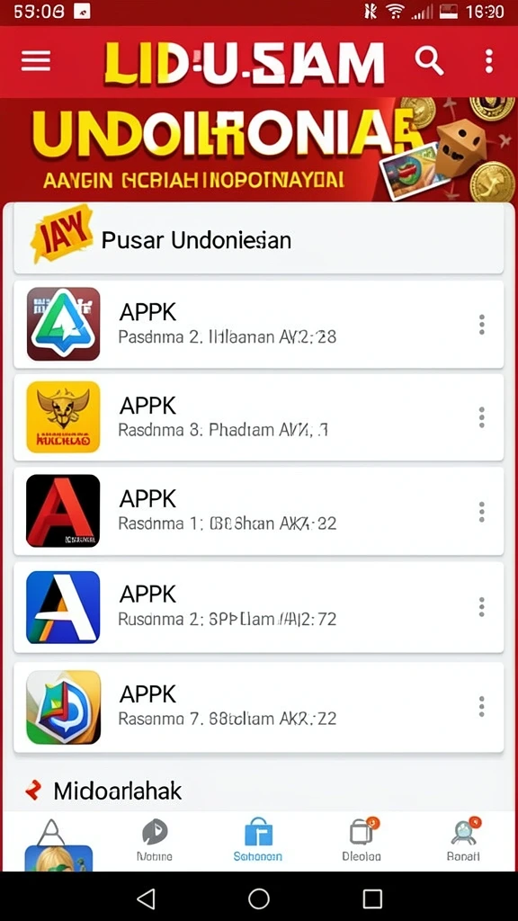 Tampilan antarmuka yang menarik dan user-friendly.