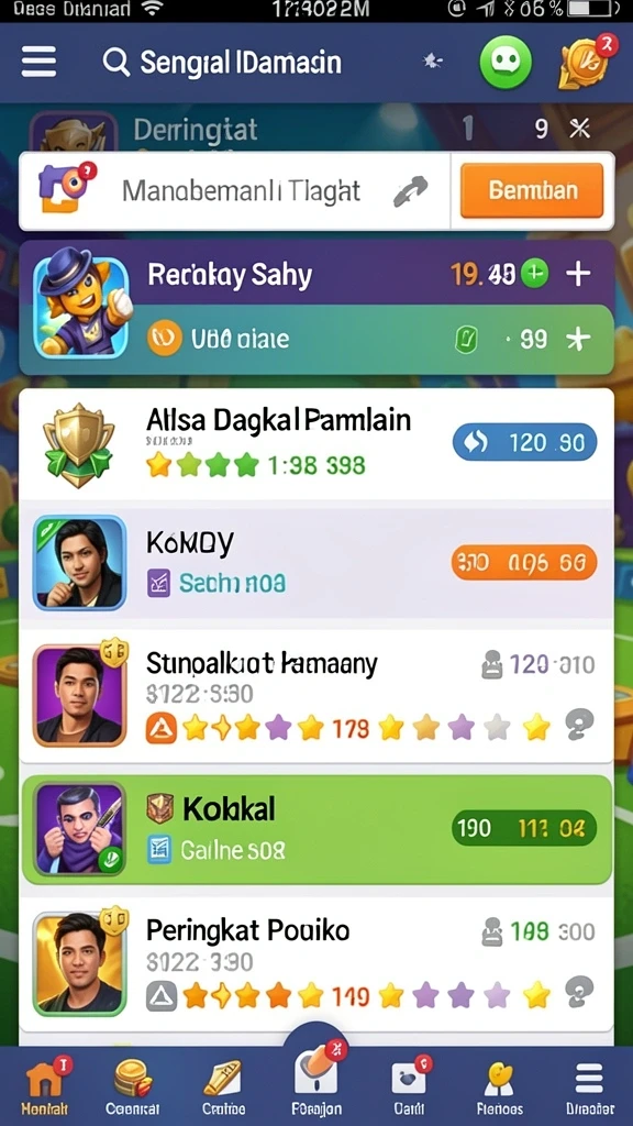 Grafik yang menarik dan berwarna.