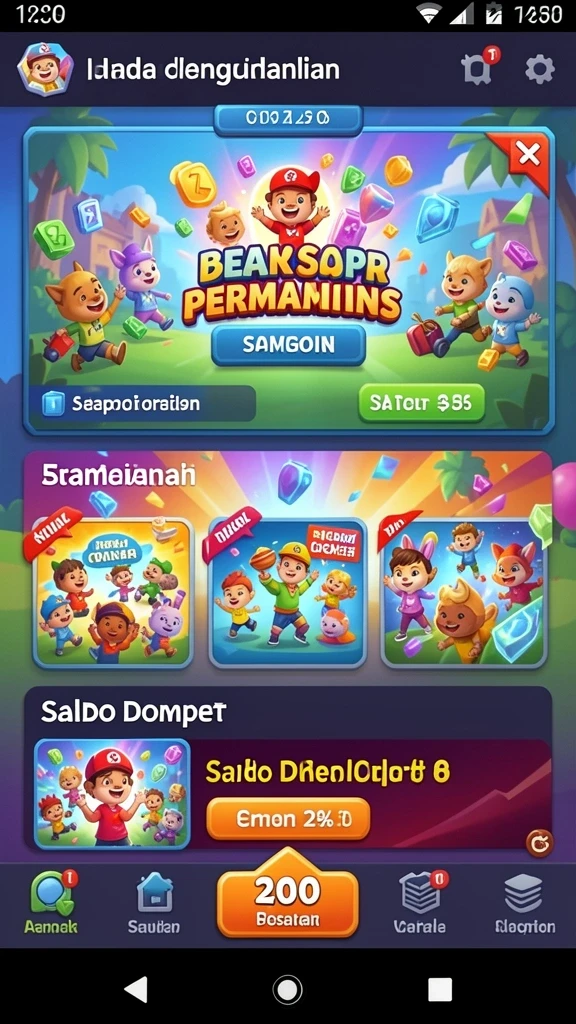 Fitur live dealer untuk pengalaman lebih nyata.