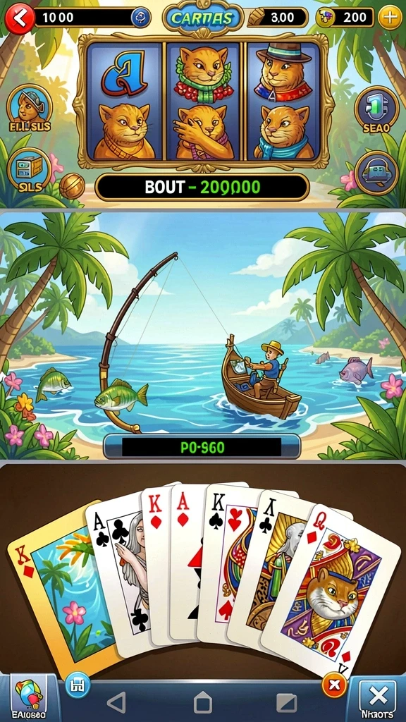 Beragam pilihan permainan judi online yang seru.