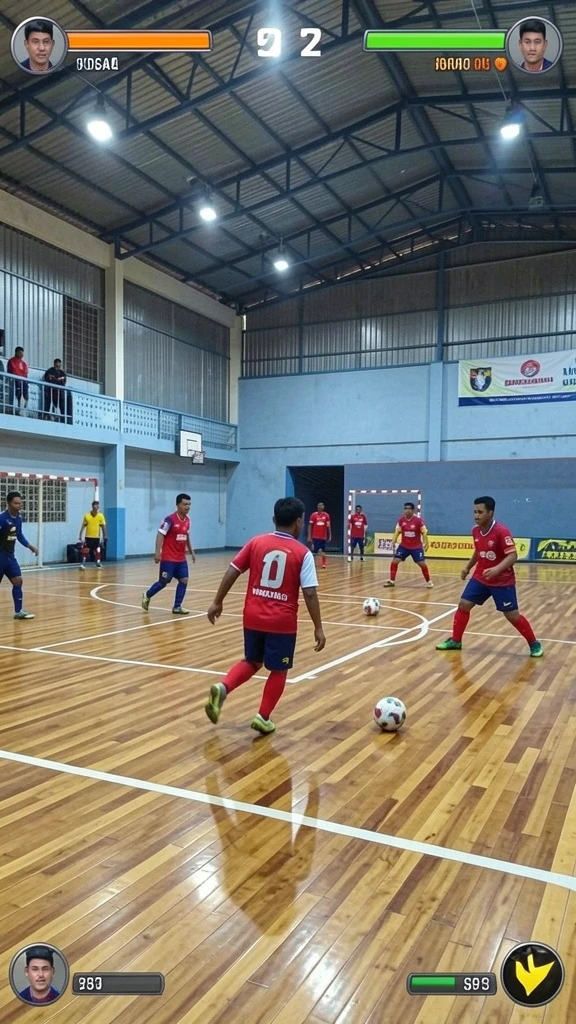 Karakter unik dengan kemampuan berbeda.