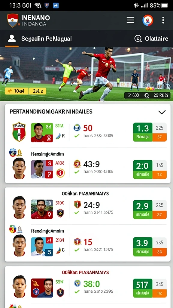 Tantangan harian yang menambah keseruan permainan.