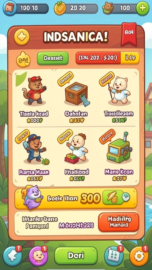 Berbagai pilihan permainan judi online yang seru.