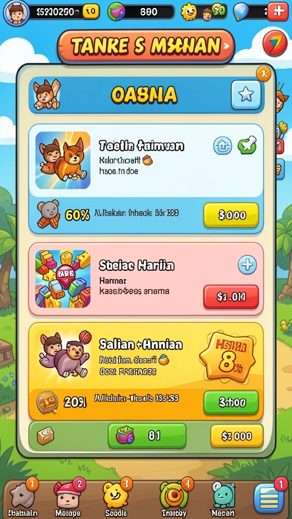 Mode bermain online yang seru dengan teman.