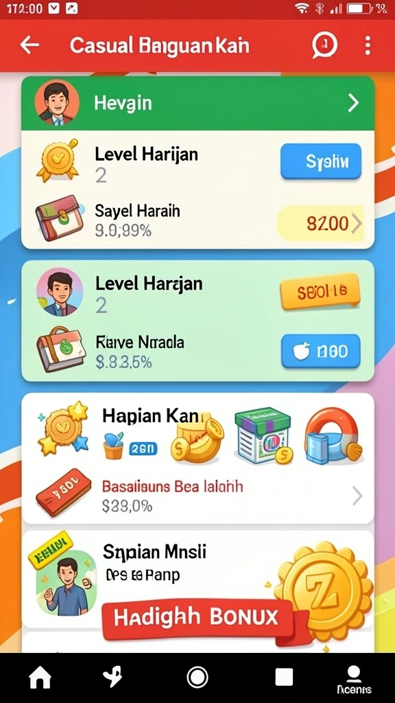 Tampilan antarmuka yang mudah dipahami dan navigasi yang lancar.