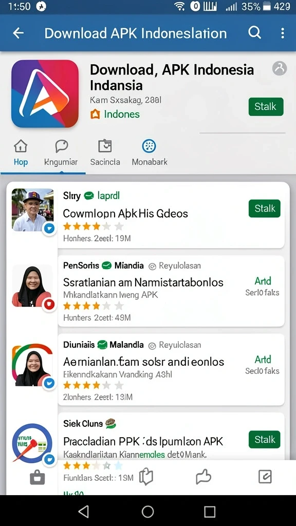 Desain level yang penuh warna dan menarik.