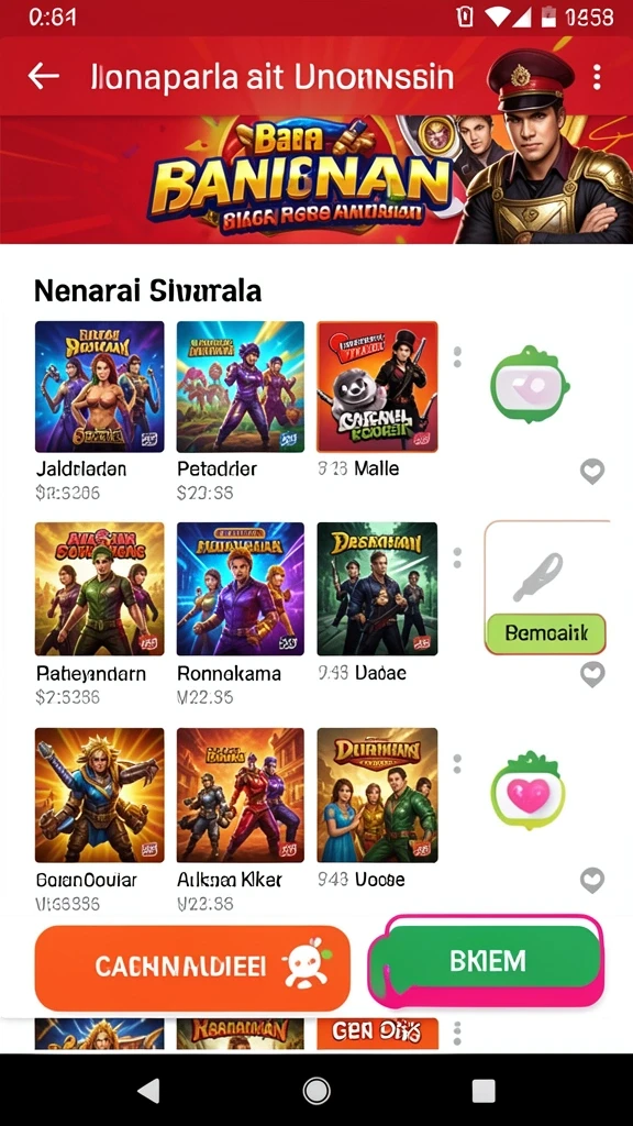 Tampilan antarmuka yang menarik dan mudah digunakan.