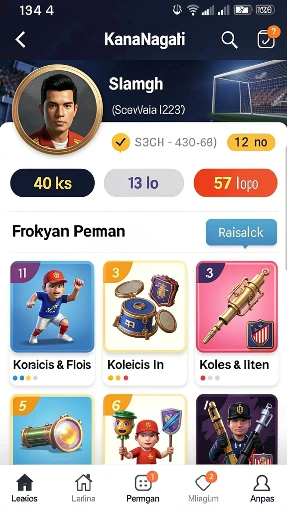 Tampilan antarmuka PANEN138 yang menarik dan modern.