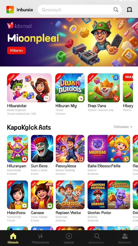 Tampilan antarmuka PGKING yang modern dan menarik.