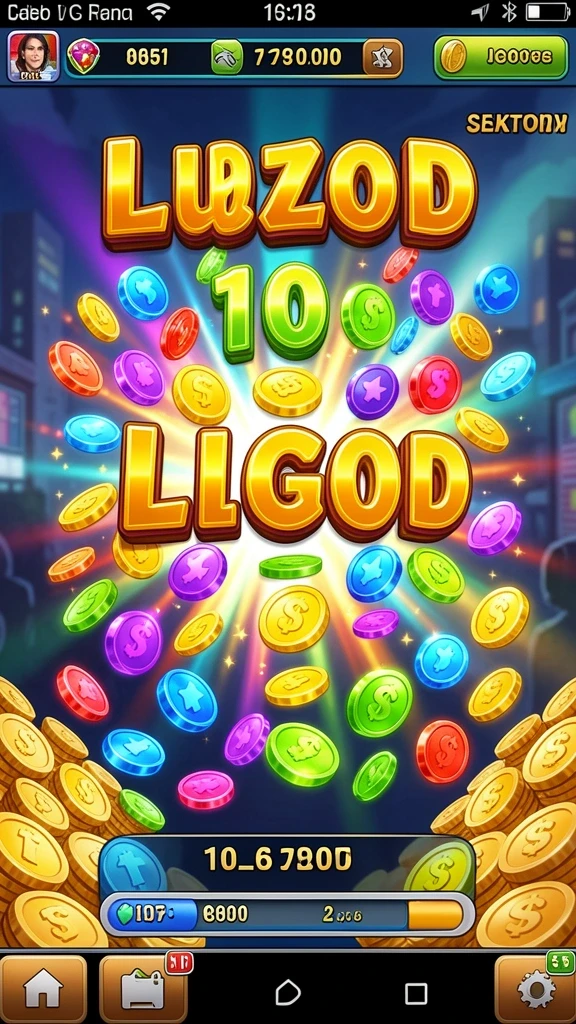 Screenshot menampilkan variasi permainan slot yang tersedia.