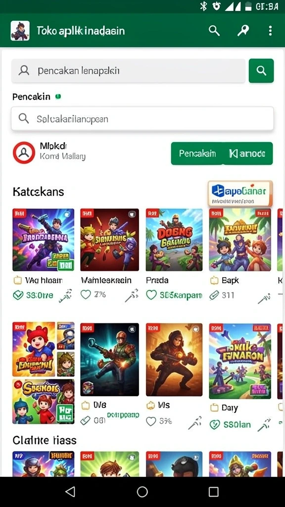 Tampilan antarmuka yang menarik dan intuitif.