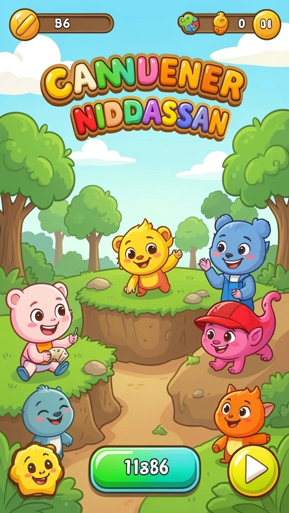 Menu navigasi yang mudah digunakan untuk semua pemain.