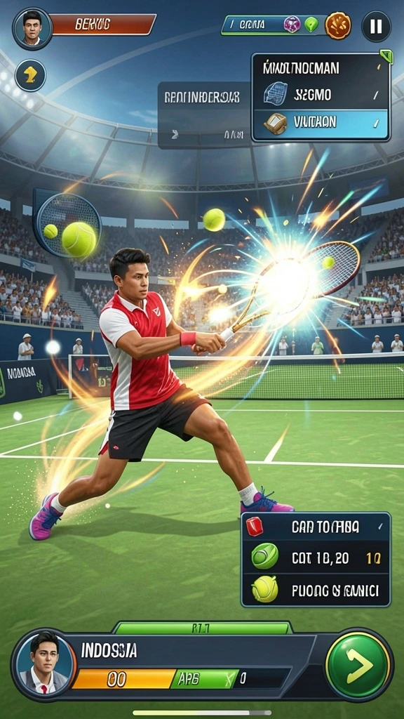 Fitur leaderboard yang mendorong persaingan antar pemain.