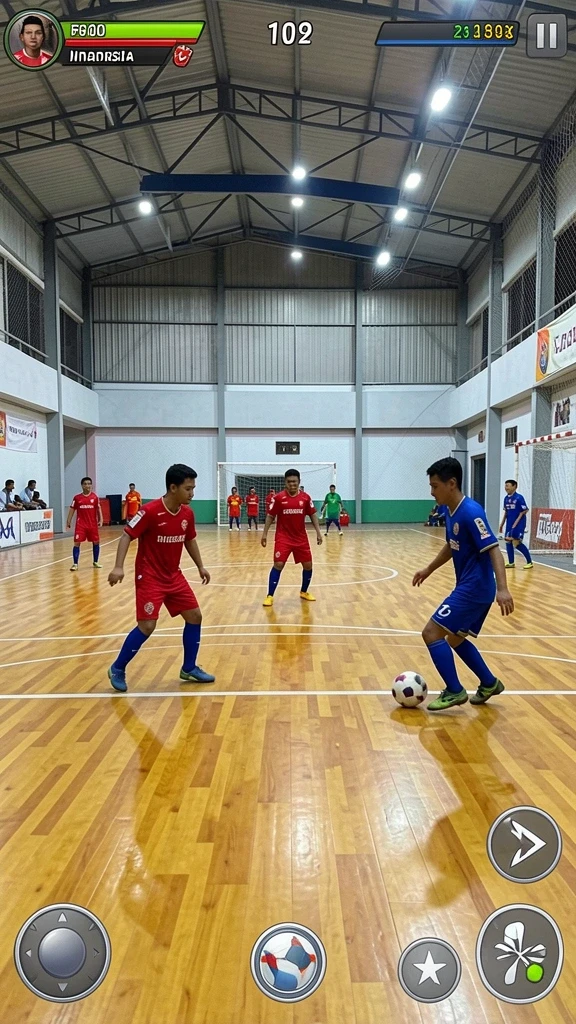 Tampilan antarmuka yang modern dan menarik.