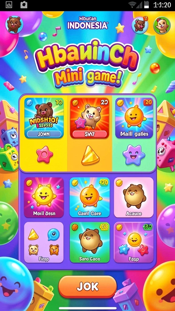 Tampilan utama aplikasi WINRATE777 yang menarik.