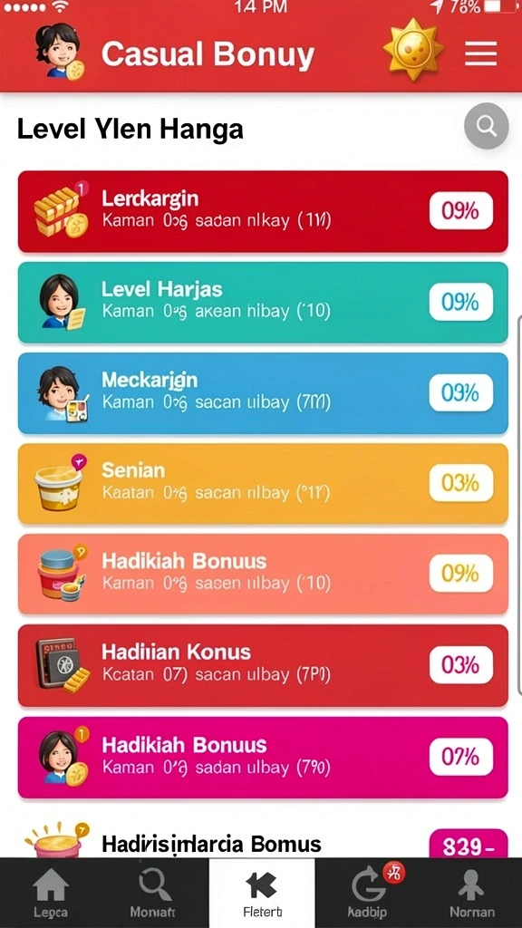 Fitur analisis statistik yang membantu pemain.
