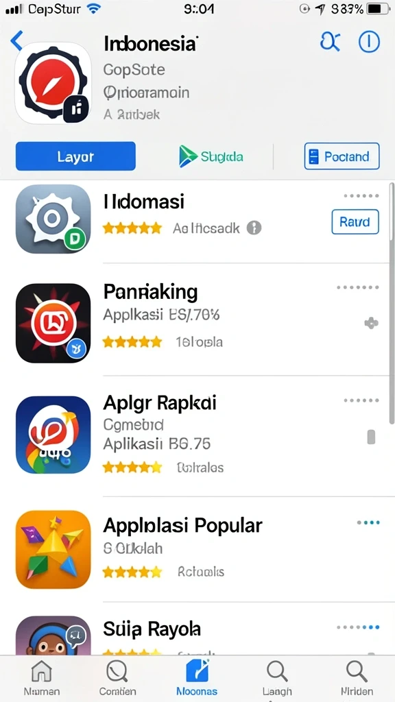 Leaderboards untuk bersaing dengan pemain lain.